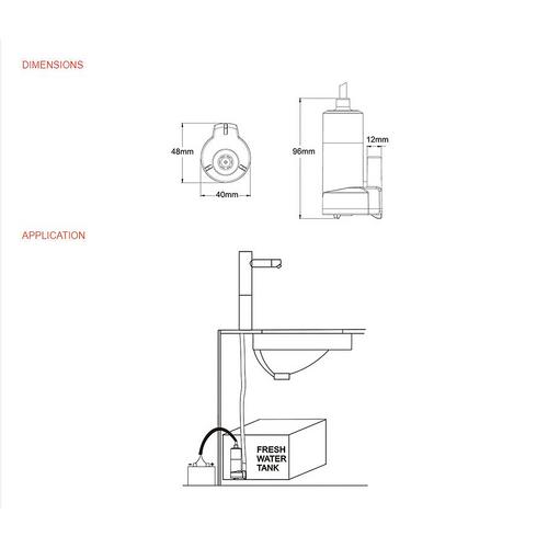 PENTRYPUMP DRÄNKBAR 12V